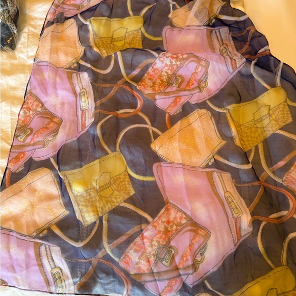 Colorful Patterned Scarf - Picture 2 of 4